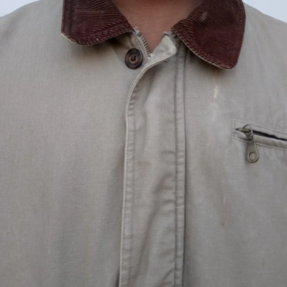 SOLD Vintage Wrangler Canvas Chore Coat - Picture 3 of 8